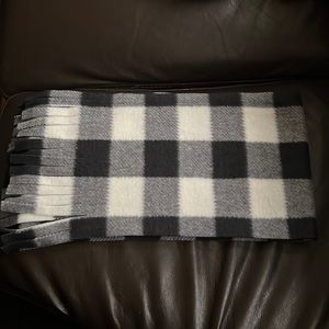 Plaid winter scarf unisex